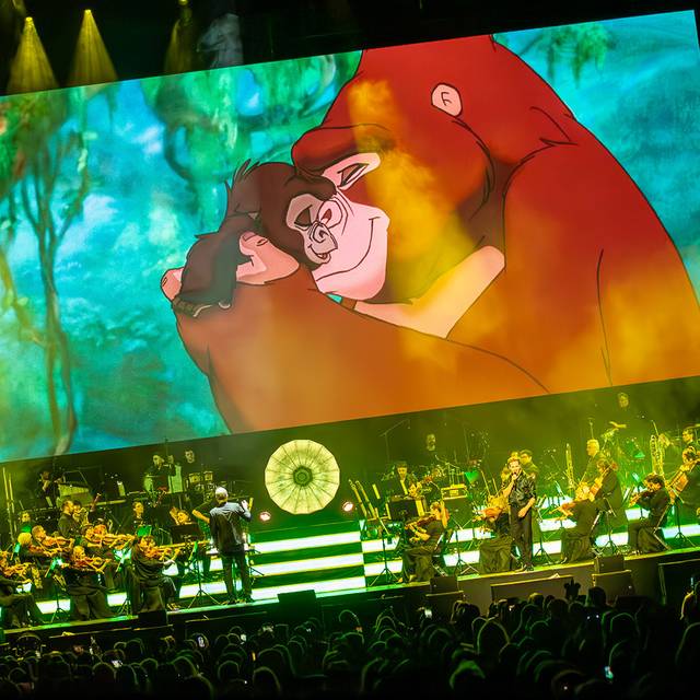 Disney in Concert findet in der Oberhausener Rudolf Weber-ARENA im Mai vor vielen Zuschauern und Fans statt.
