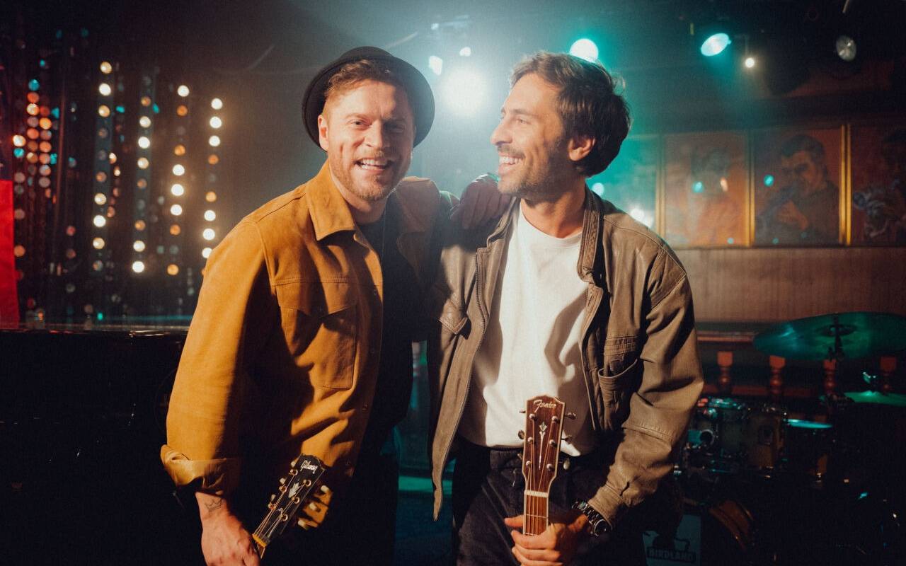 Max Giesinger (r) und Johannes Oerding. Zusammen veröffentlichen sie den Song «Wimpernschlag» am 06.06.2025.