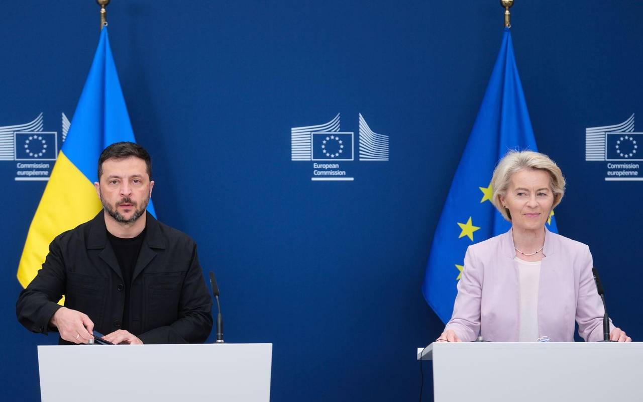 Ukrainischer Präsident Selenskyj in Brüssel