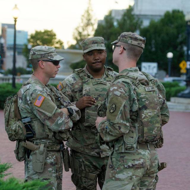 Sicherheitskräfte in Washington