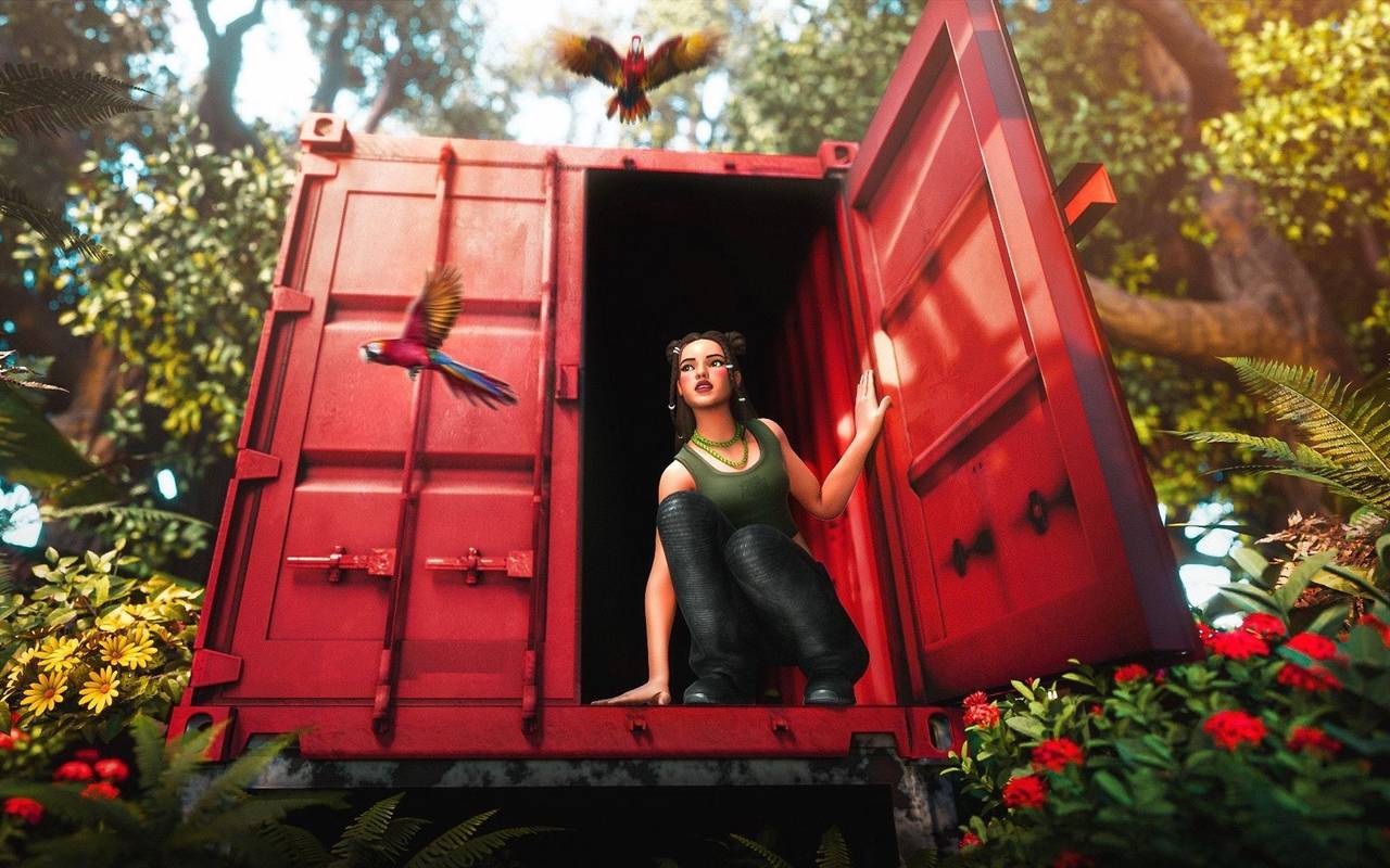 Nina Chuba hat eigene Insel im Online-Videospiel «Fortnite»