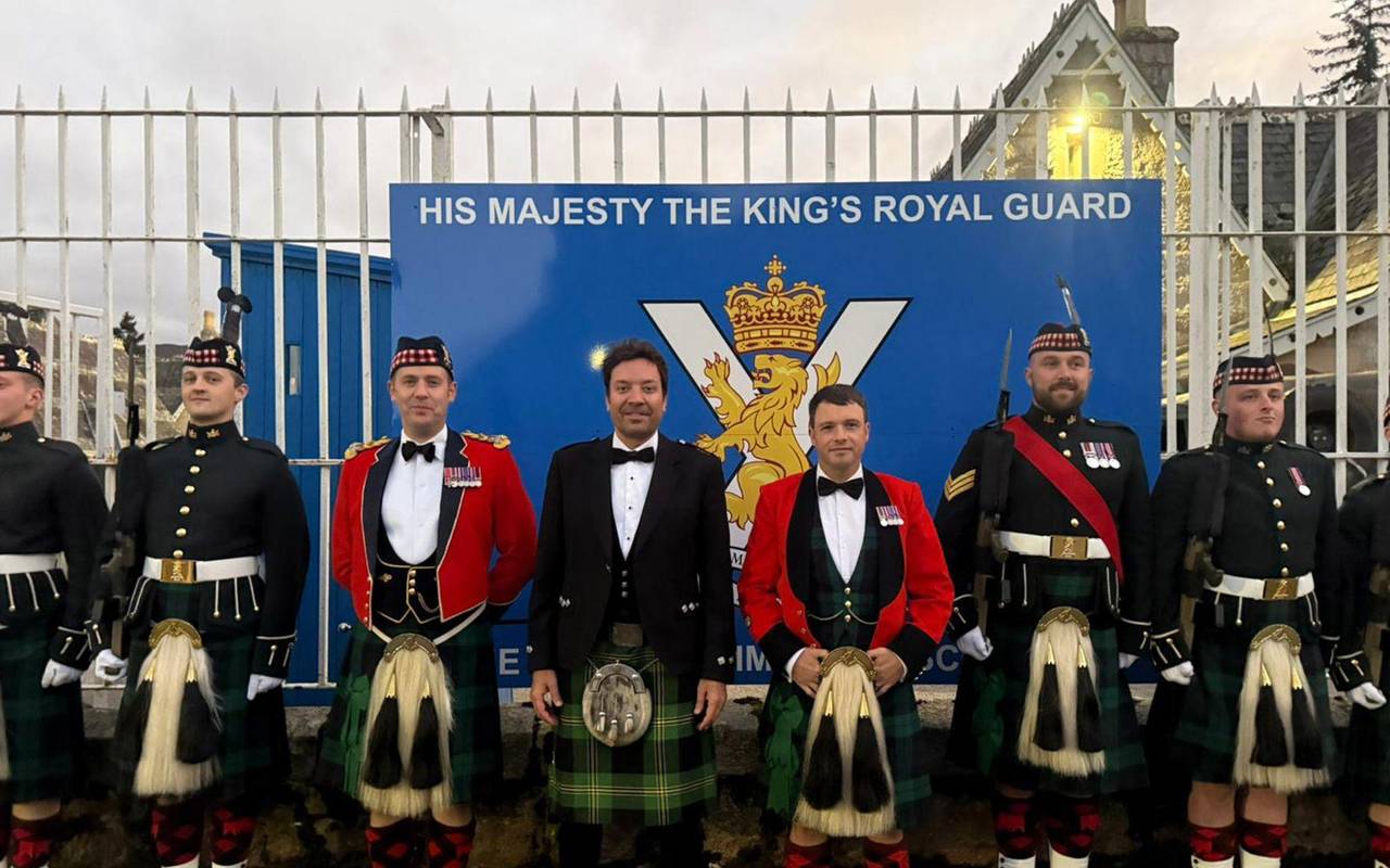 US-Moderator Jimmy Fallon in Schottland