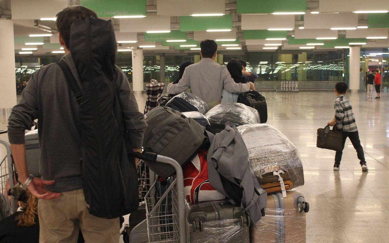 Flug mit Afghanen aus Aufnahmeprogrammen