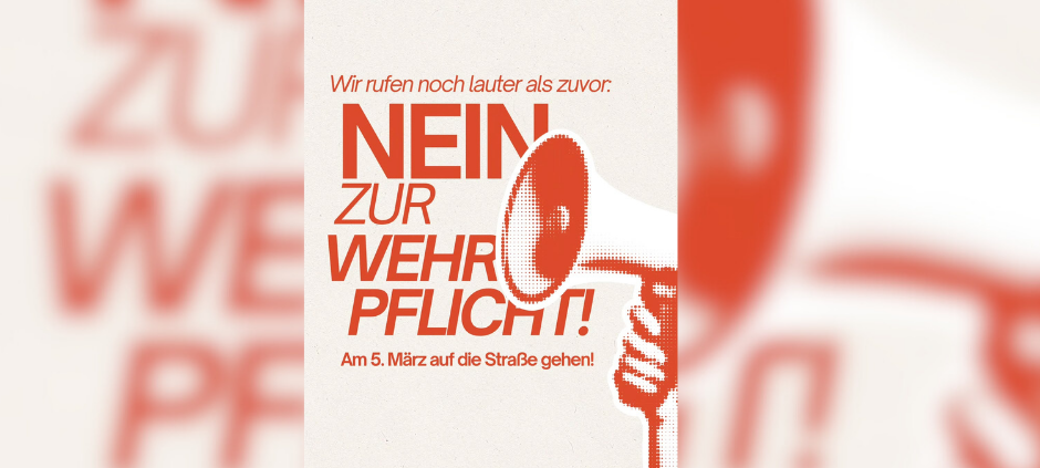 Schulstreik gegen Wehrpflicht am Donnerstag