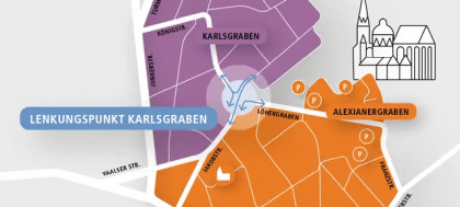 Lenkungspunkt Karlsgraben: Ausnahmen möglich