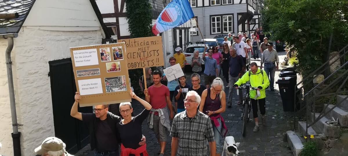 Fridays For Future: 100 in Monschau