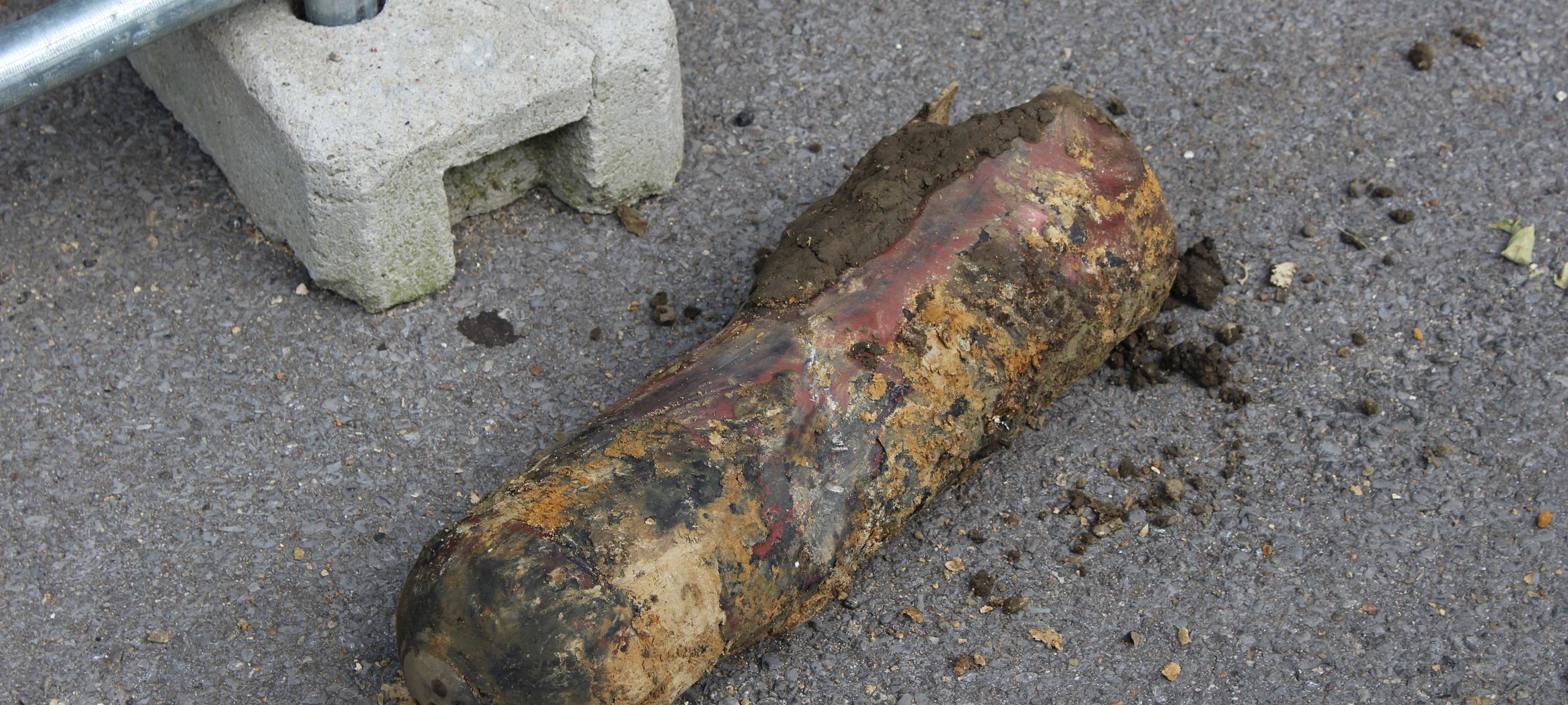 Hanbruch: Phosphor-Bombe, aber keine Gefahr