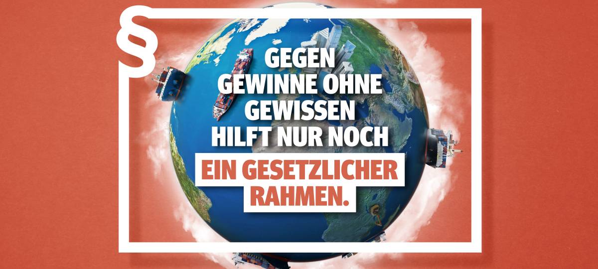 Misereor: Lieferkettengesetz ambitioniert umwandeln!