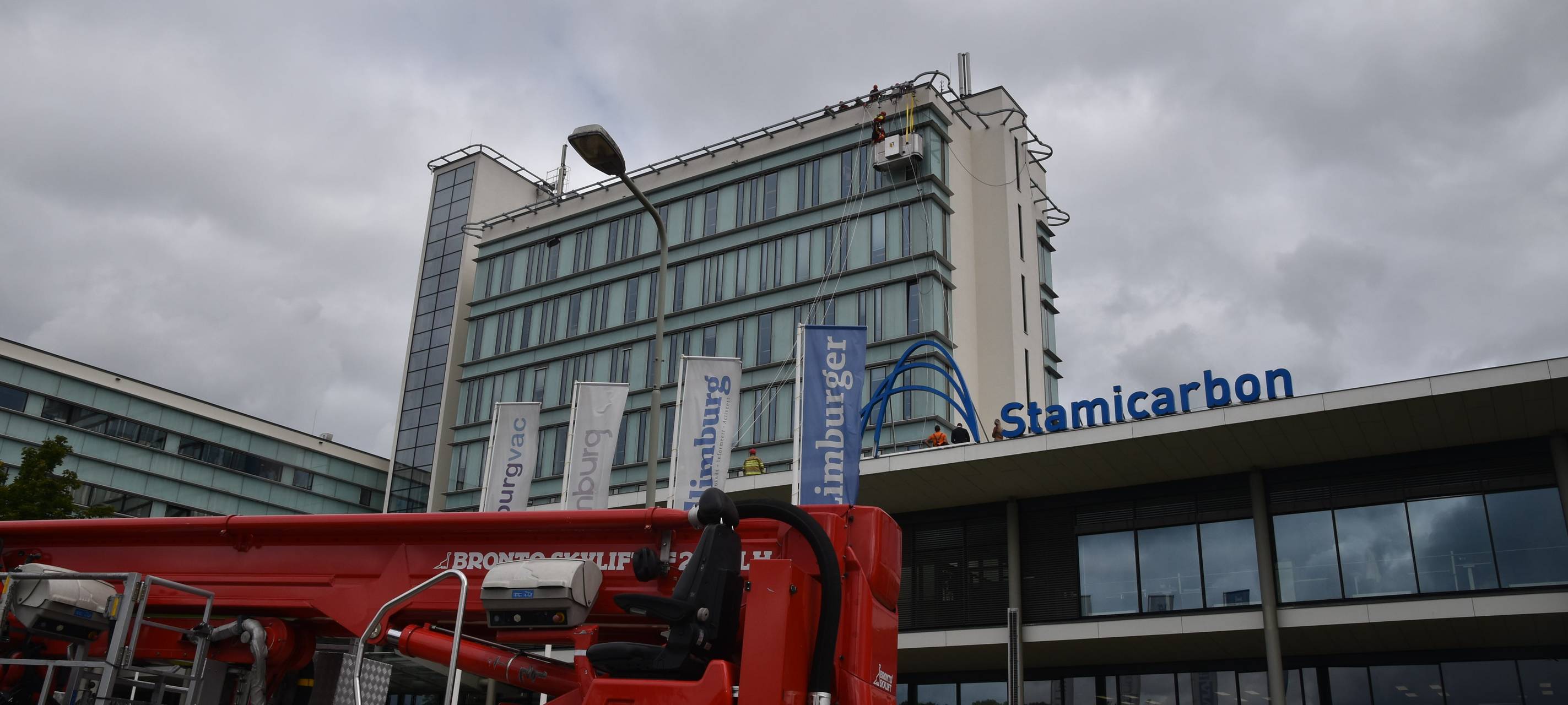Aachener Höhenretter in Sittard/NL