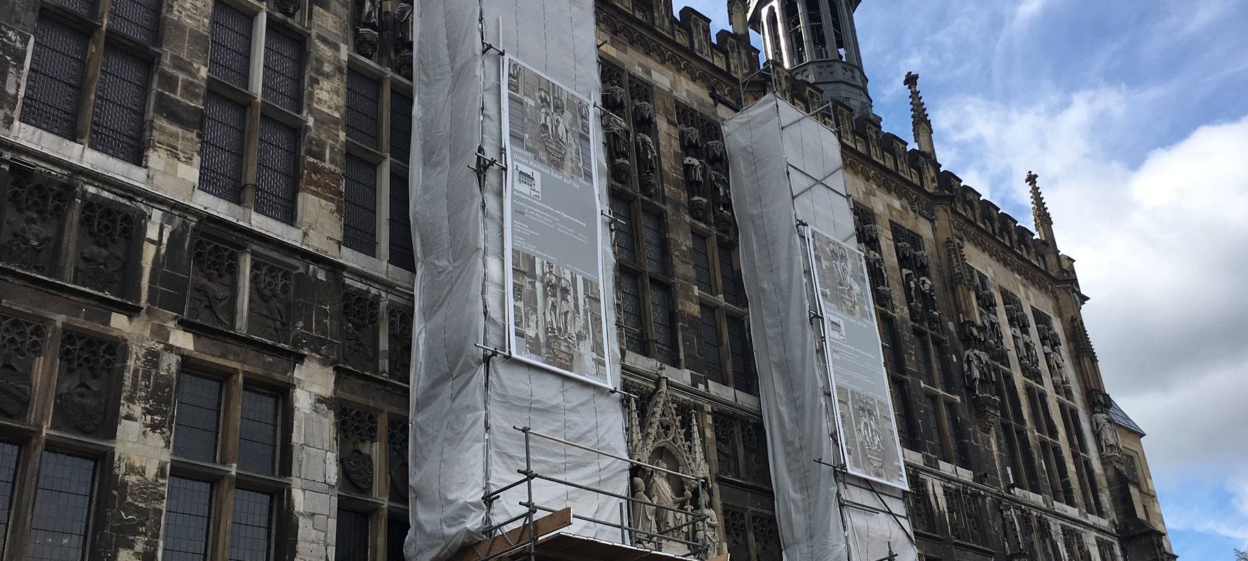 Rathausfiguren werden restauriert