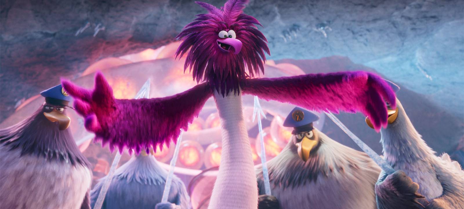 Der böse Vogel Zeta droht den Angry Birds.