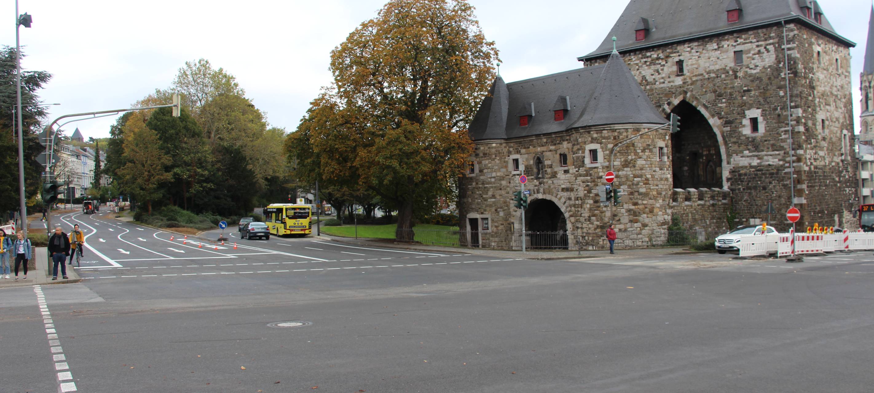 Ponttor-Kreuzung frei, Laurensberg dauert länger