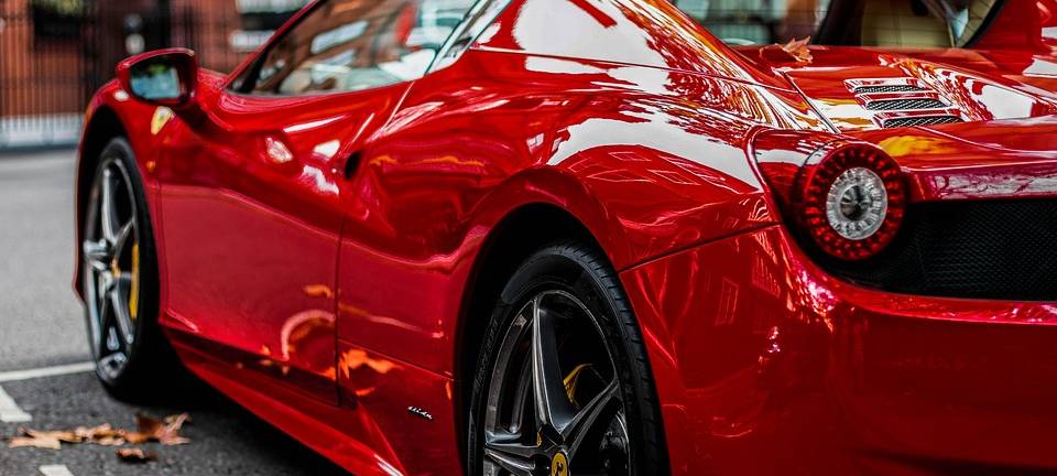 Gestohlener Ferrari in Aachen gefunden