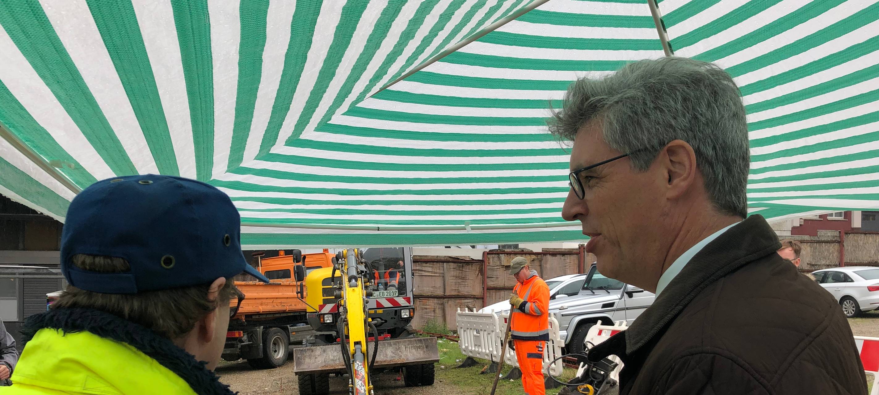 Archäologische Arbeiten am Büchel