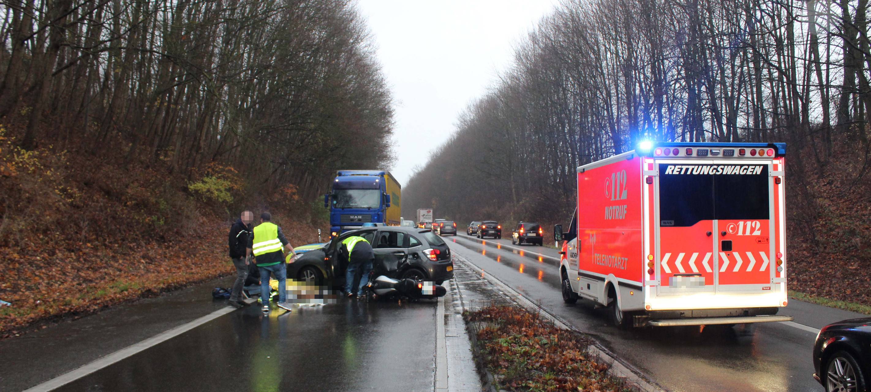 Unfall Kohlscheider Straße