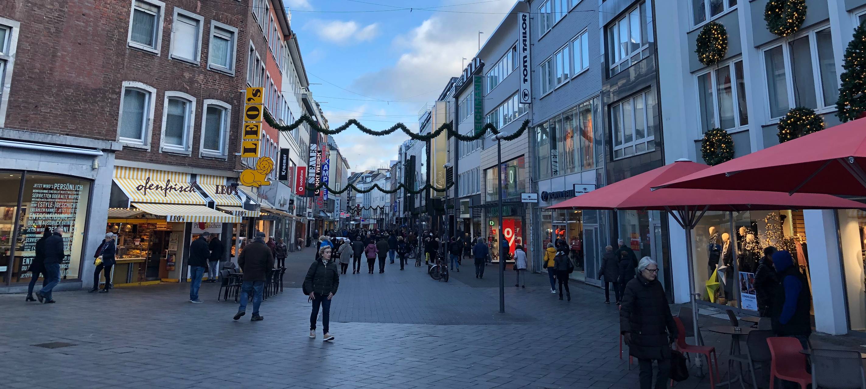 Sonderöffnungszeiten vor Lockdown
