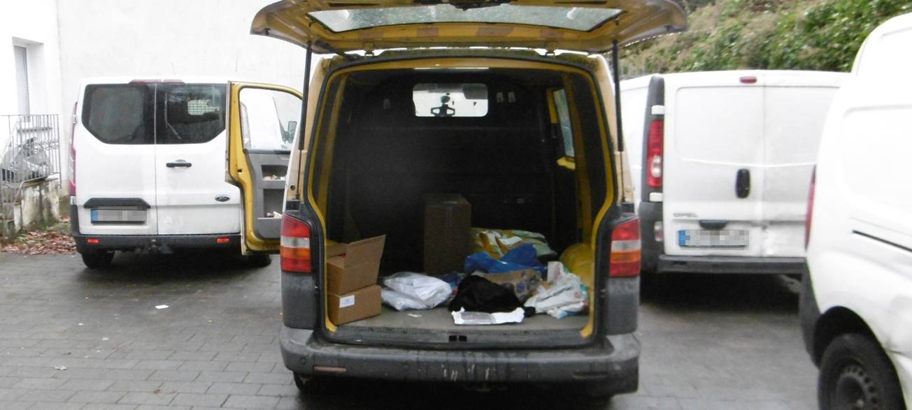 Paketklau in Stolberg