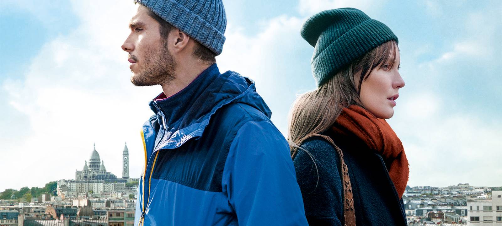 Rémy und Mélanie in Paris.