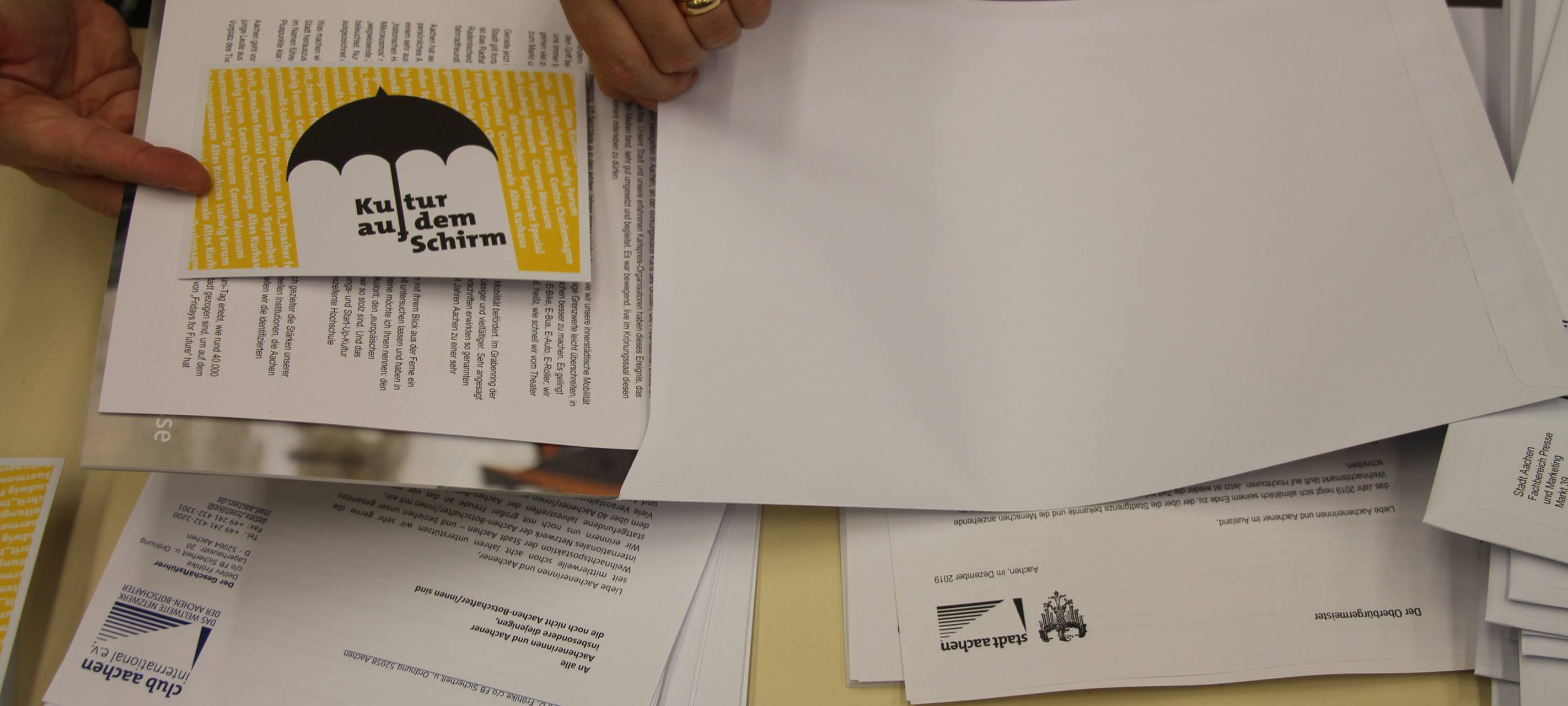 Weihnachtsgrüße aus Aachen für Aachener im Ausland