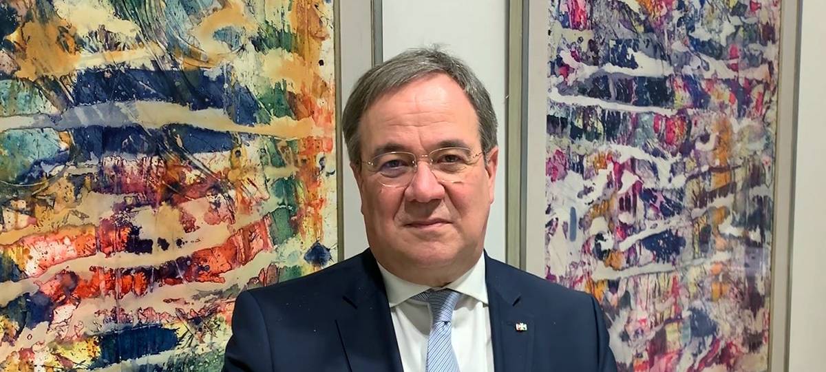 Laschet jetzt im Karlspreisdirektorium