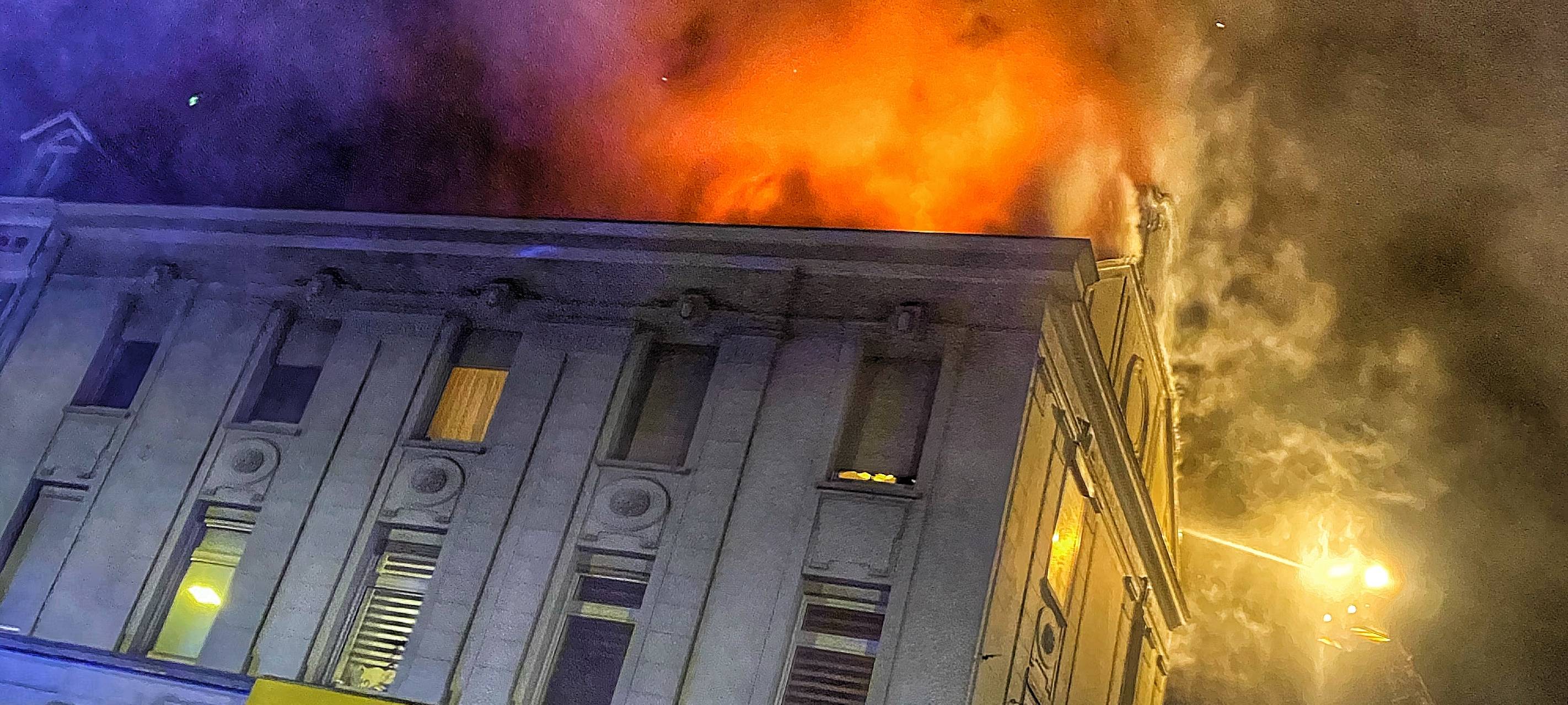 Brand in Stolberger Innenstadt
