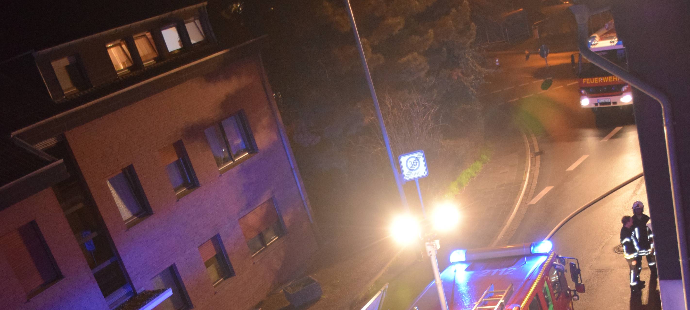 Wohnungsbrand in Merkstein am Sonntagabend