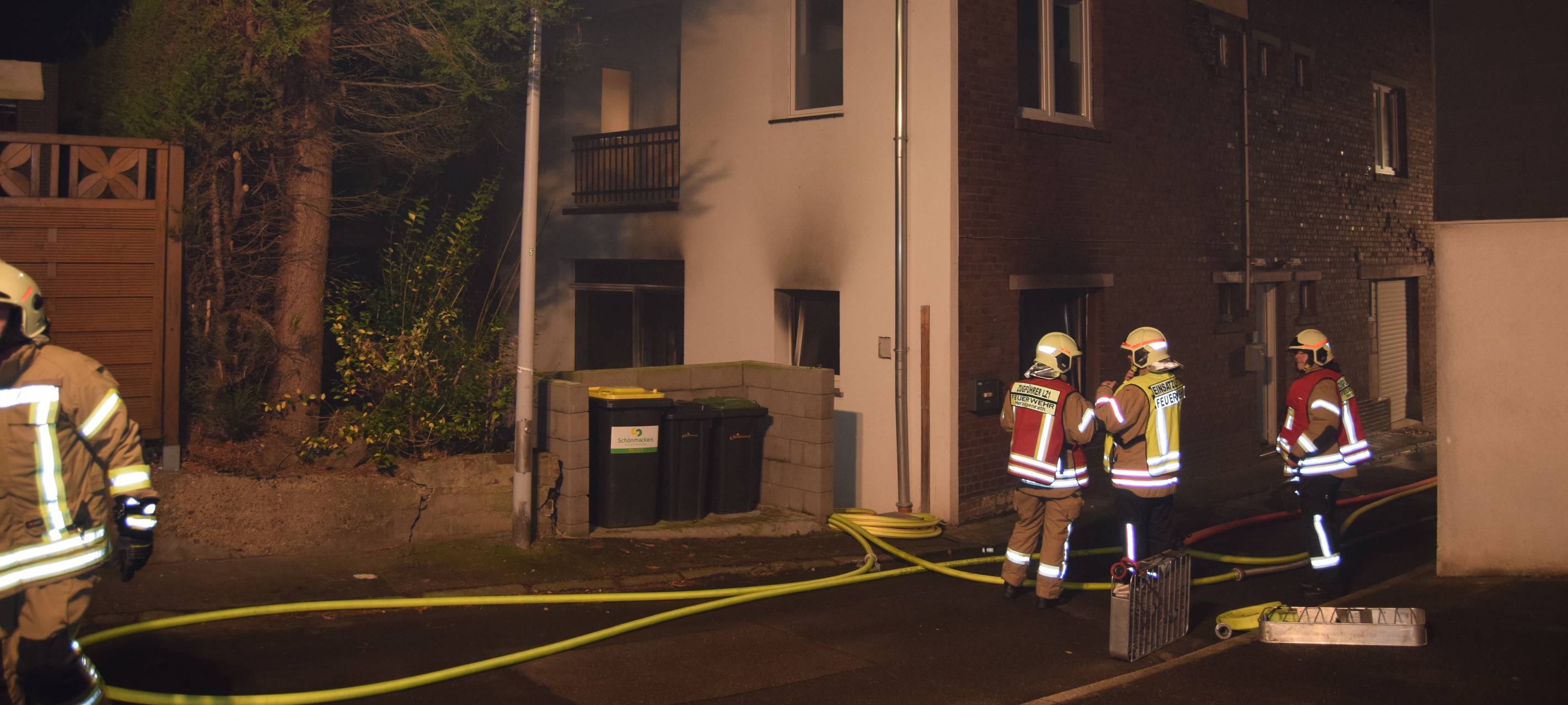 Wohnungsbrand in Merkstein am Sonntagabend