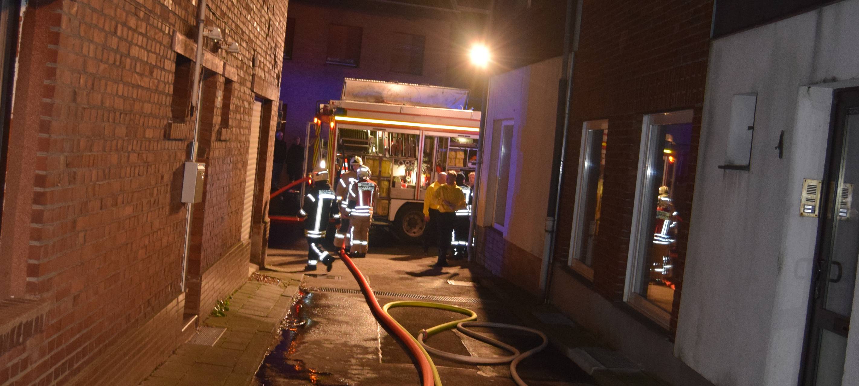 Wohnungsbrand in Merkstein am Sonntagabend