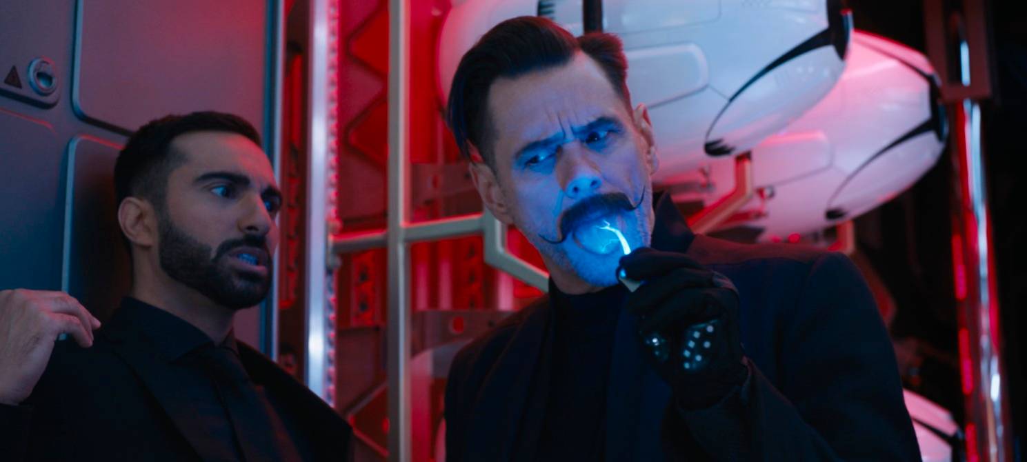 Dr. Robotnik sieht blau.