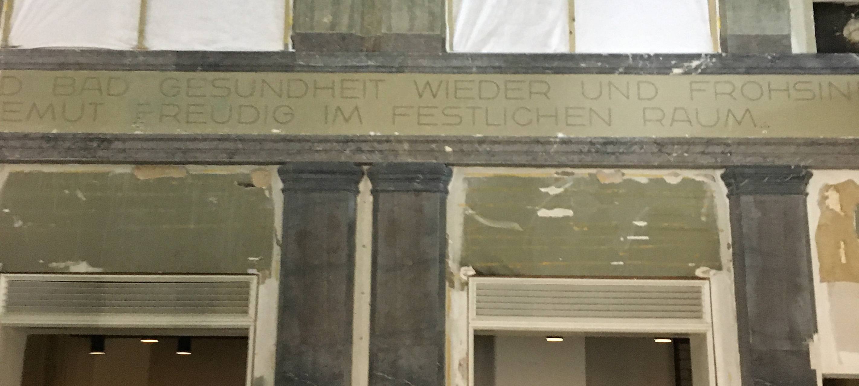 Neues Kurhaus: Sanierung gestartet