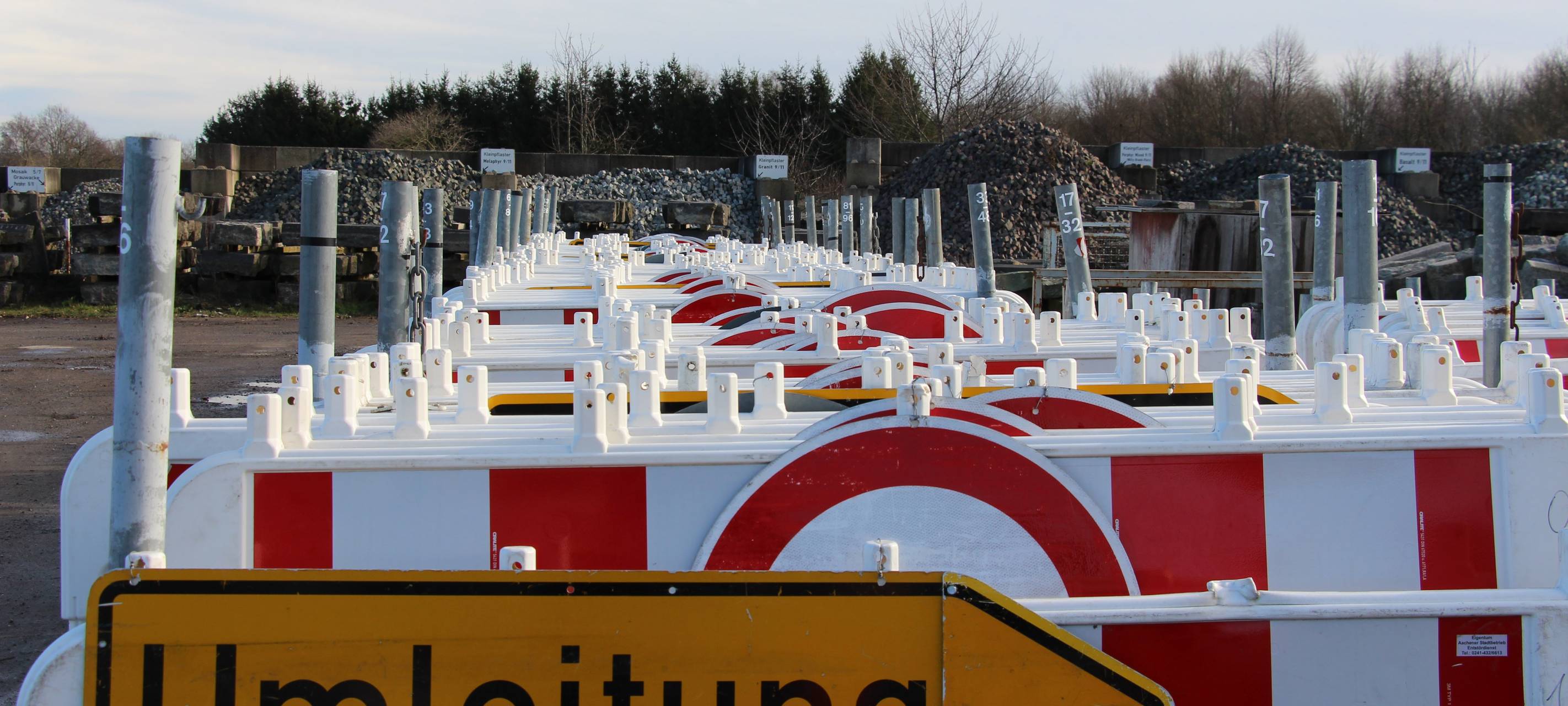 Durchfahrtsverbote beachten!