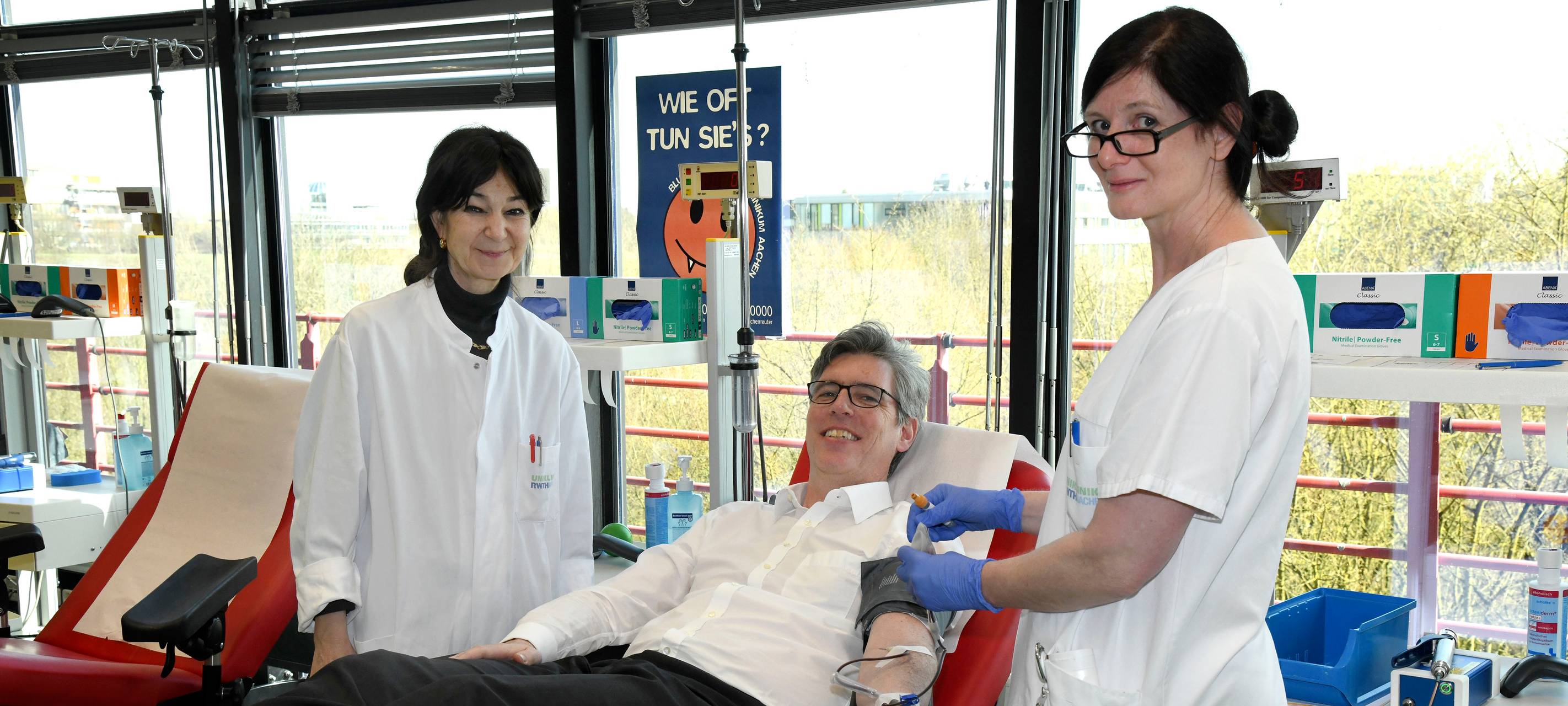 Blut spenden jetzt!