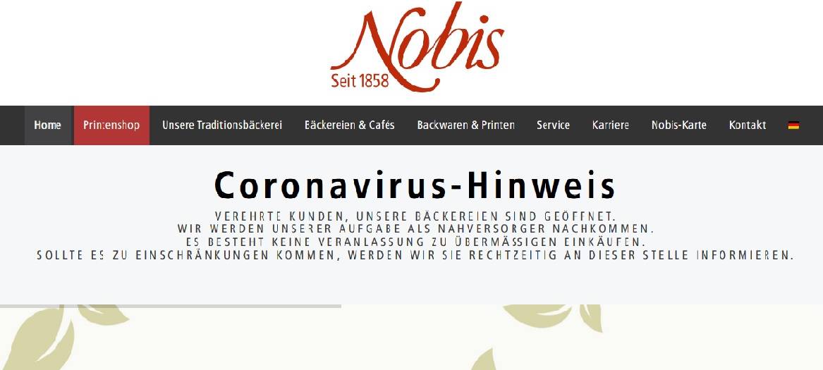 Nobis hat weiter auf