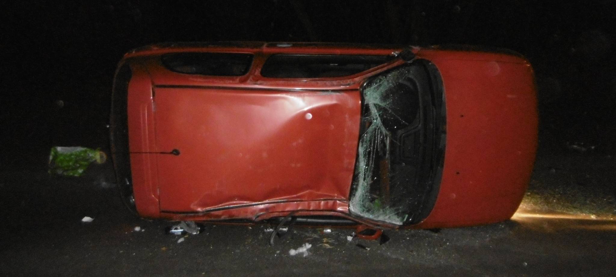 Unfall mit geklautem Wagen unter Drogeneinfluss