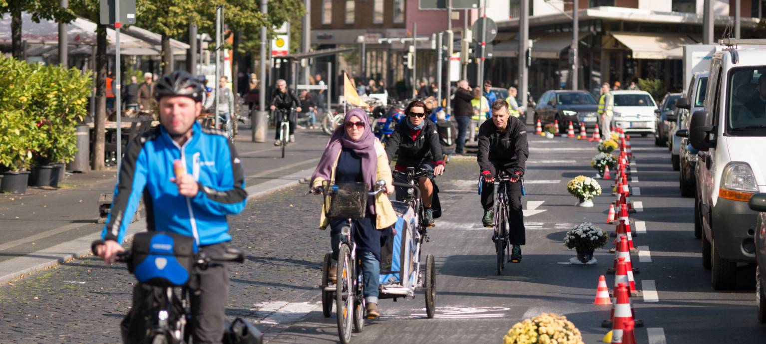Radentscheid fordert "Pop-Up"-Radwege