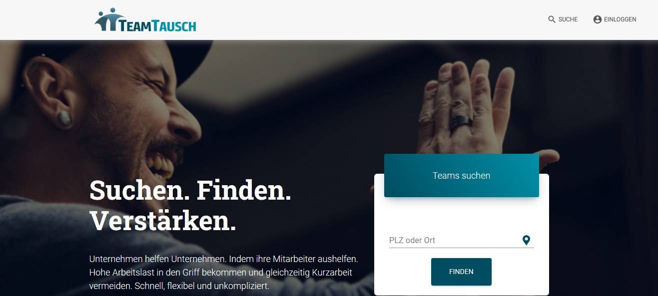 Bei personellen Engpässen: TeamTausch