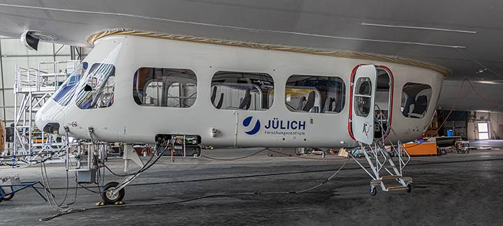 Luftcheck per Zeppelin