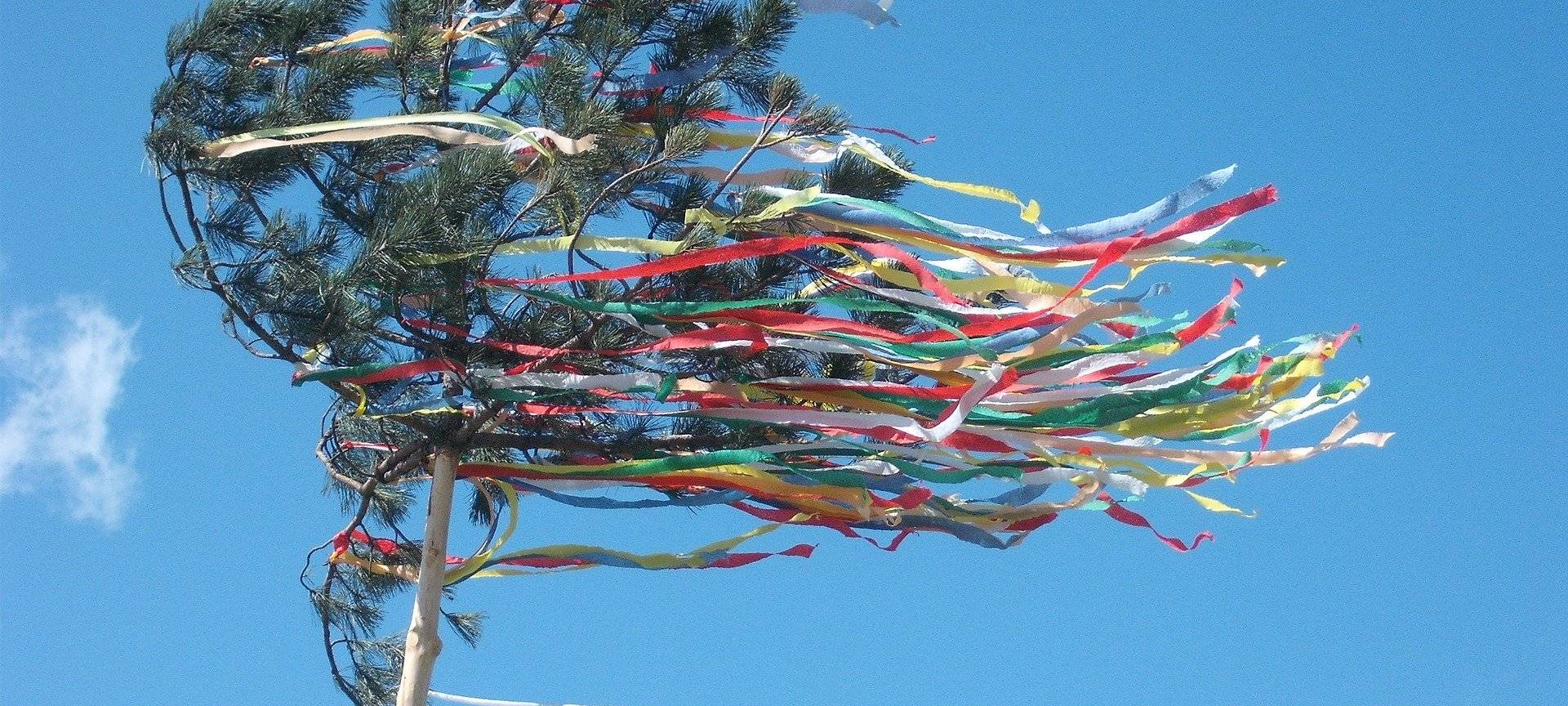 Maibaum setzen anno 2020