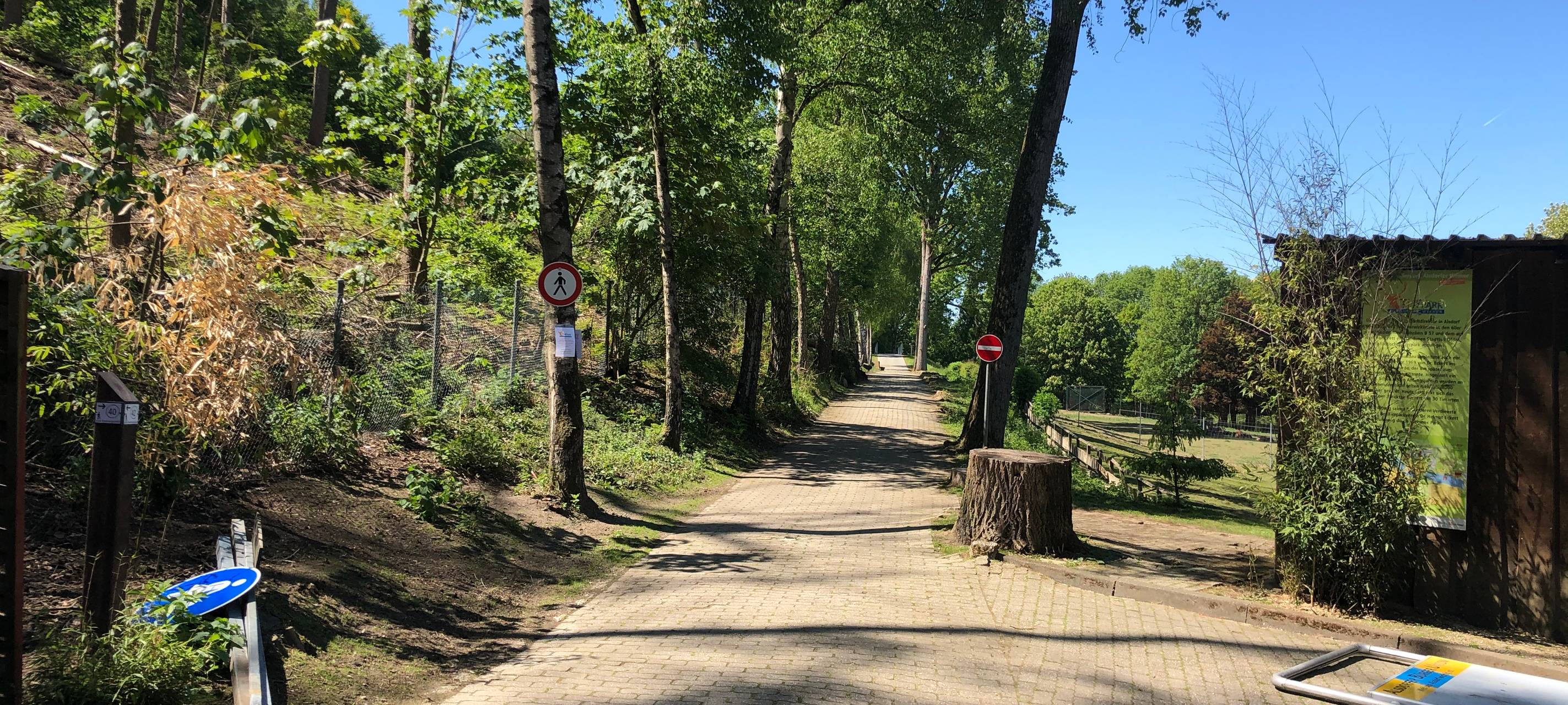 Teich am Alsdorfer Tierpark wird saniert