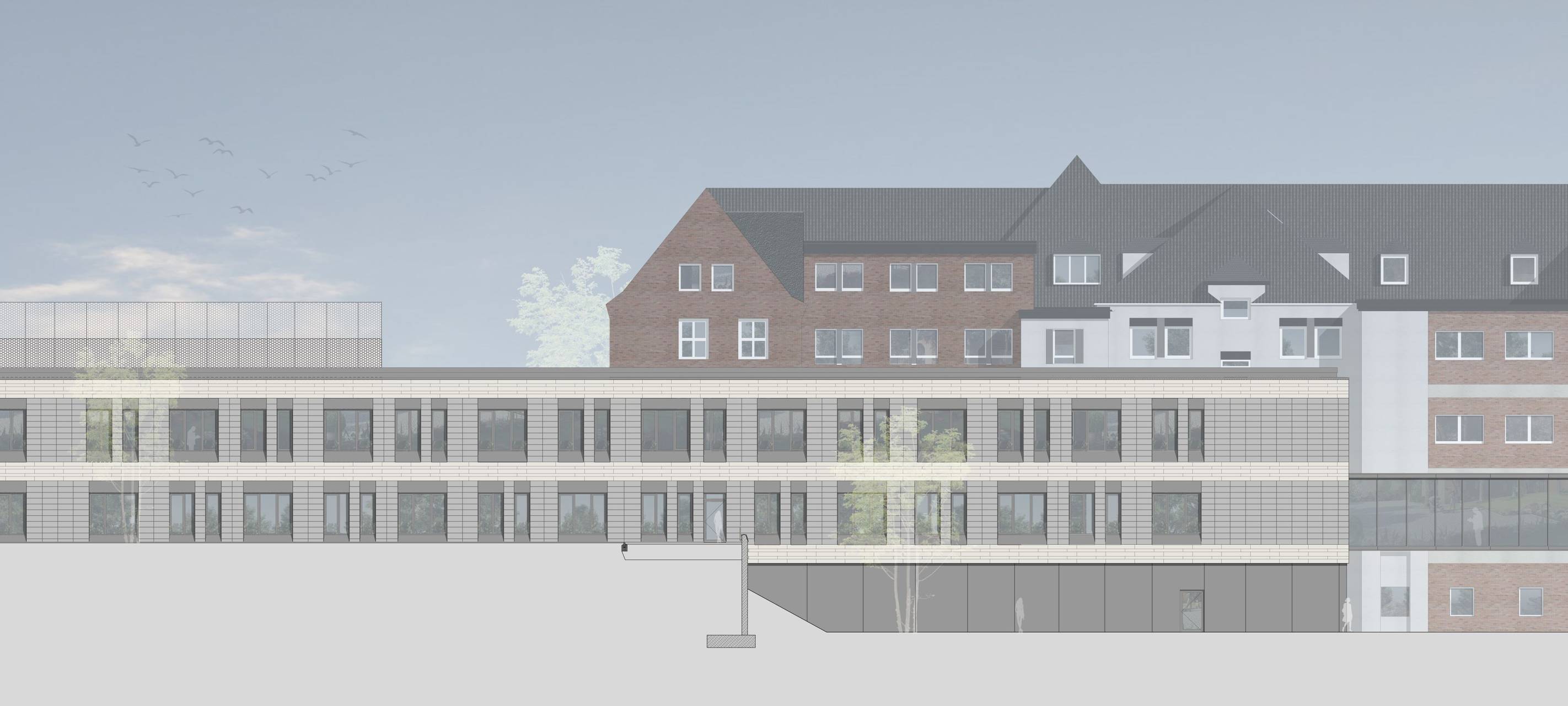 Marienhospital: Es wird gebaut