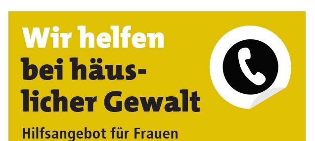 Häusliche Gewalt: Es gibt Hilfe