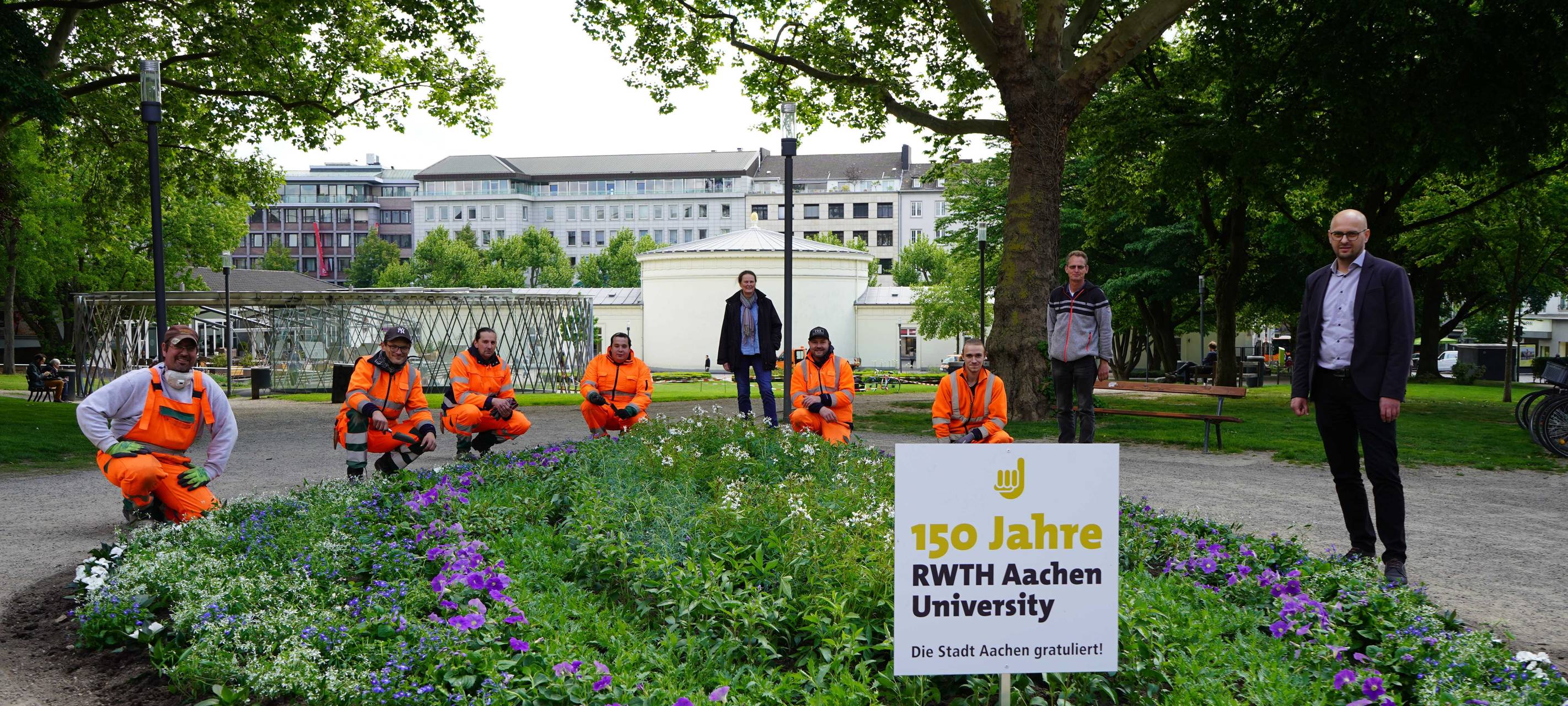 Blümchen zum 150-jährigen Bestehen