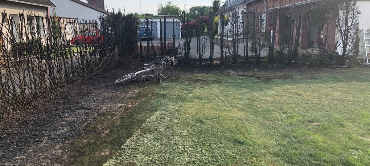 Finger weg vom Gasbrenner