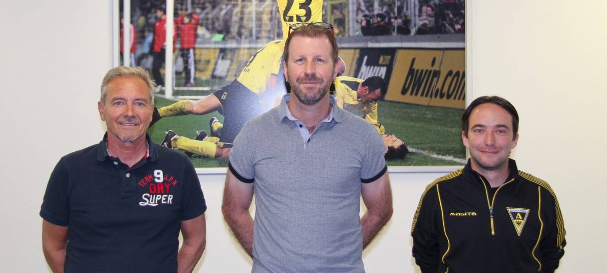 Dirk Lehmann coacht Alemannias U17