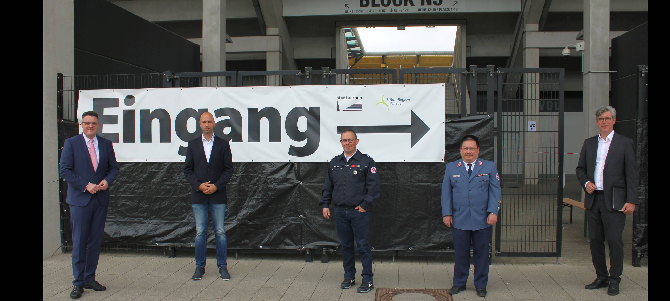 Abstrichzentrum Tivoli bald wieder auf