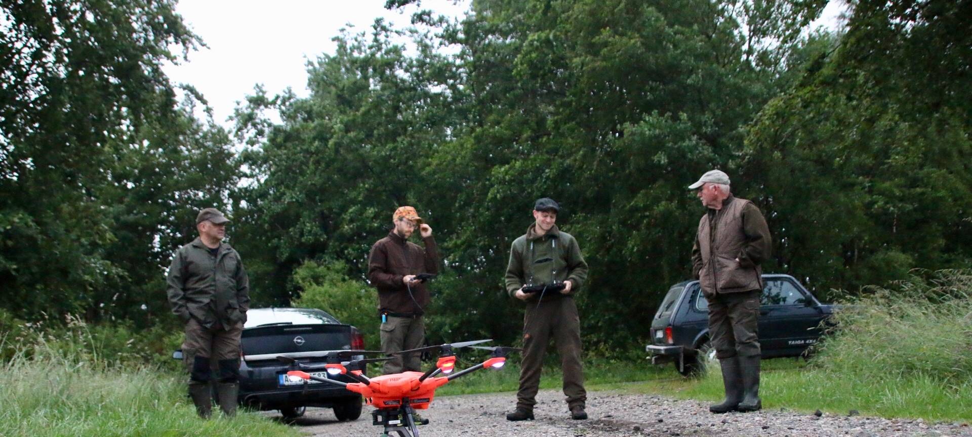 Drohne rettet Rehkitze