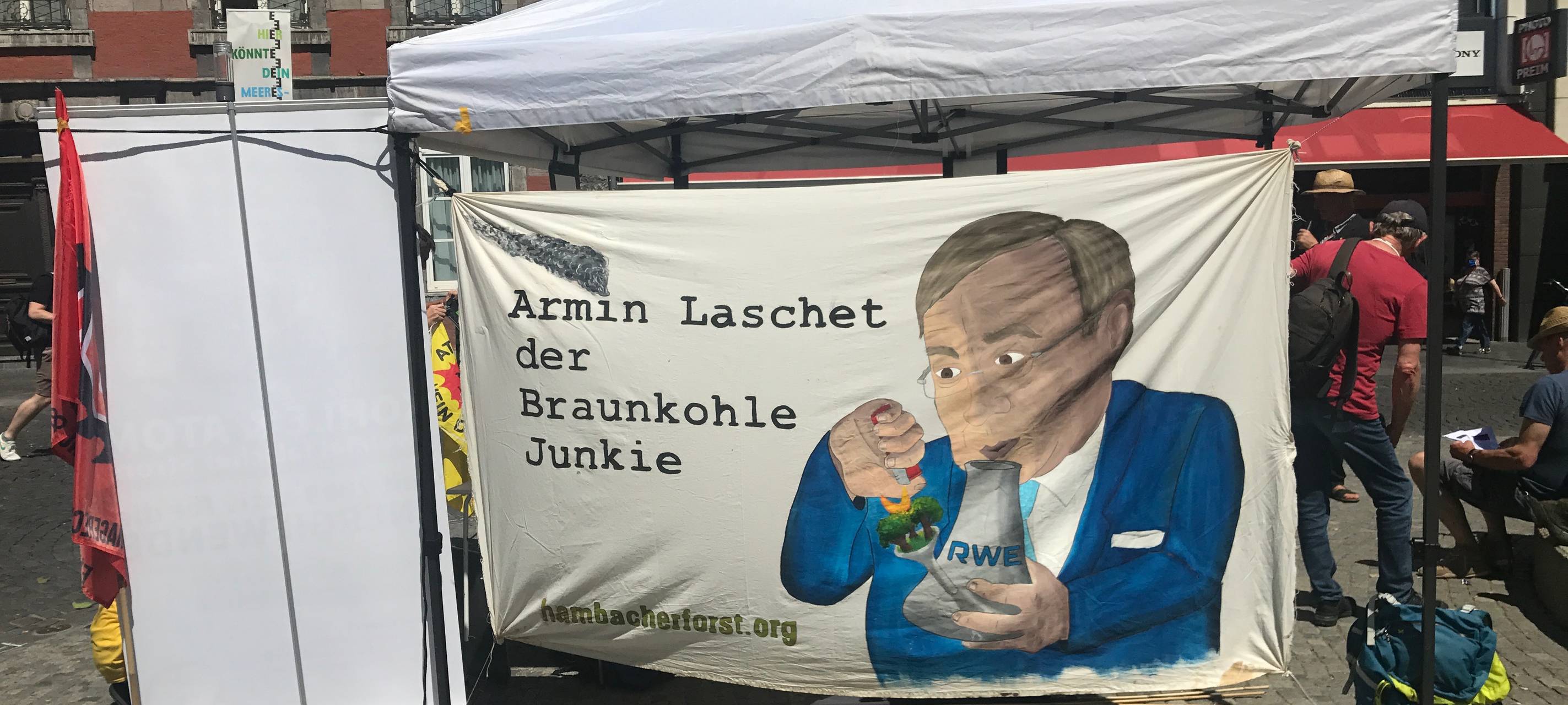 Mahnwachen "gegen Atom und Kohle"