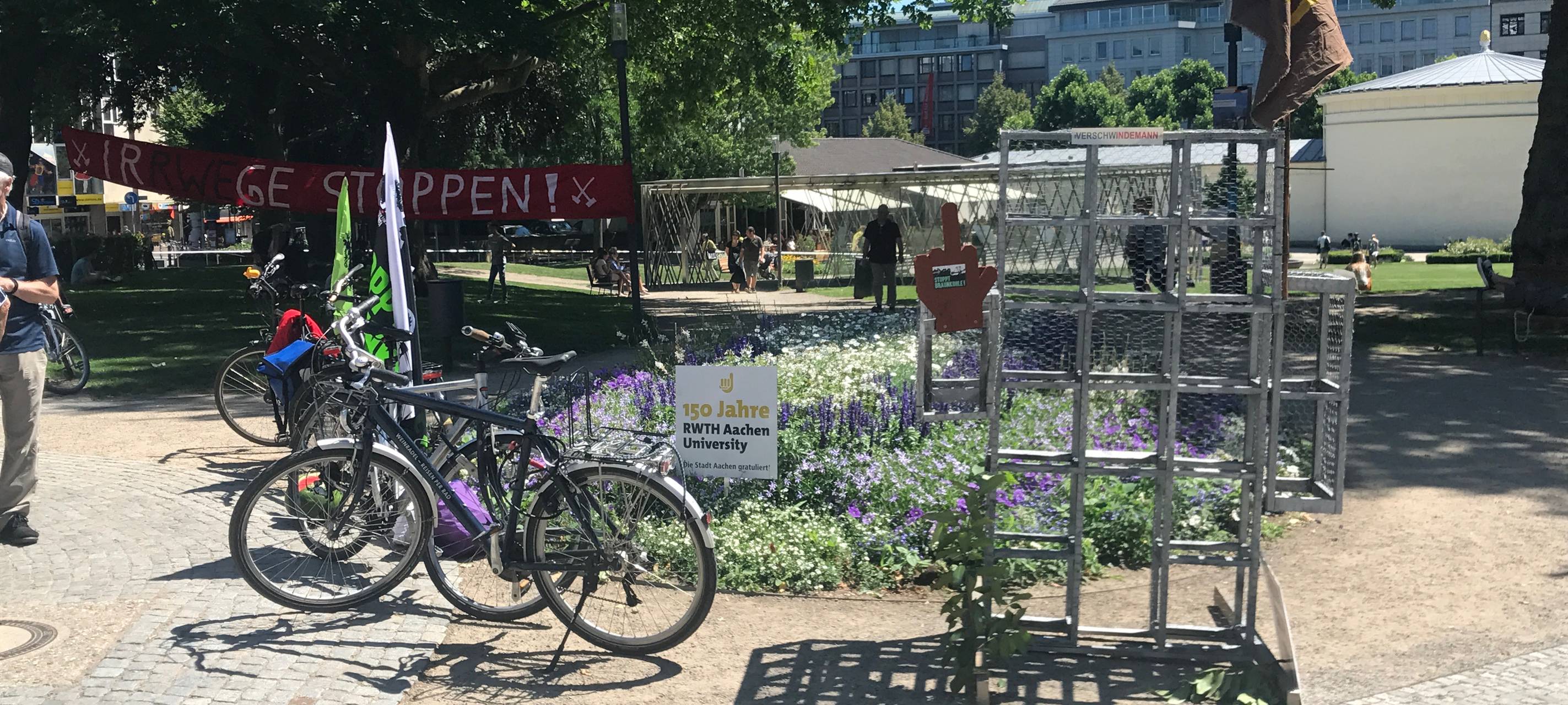 Mahnwachen "gegen Atom und Kohle"