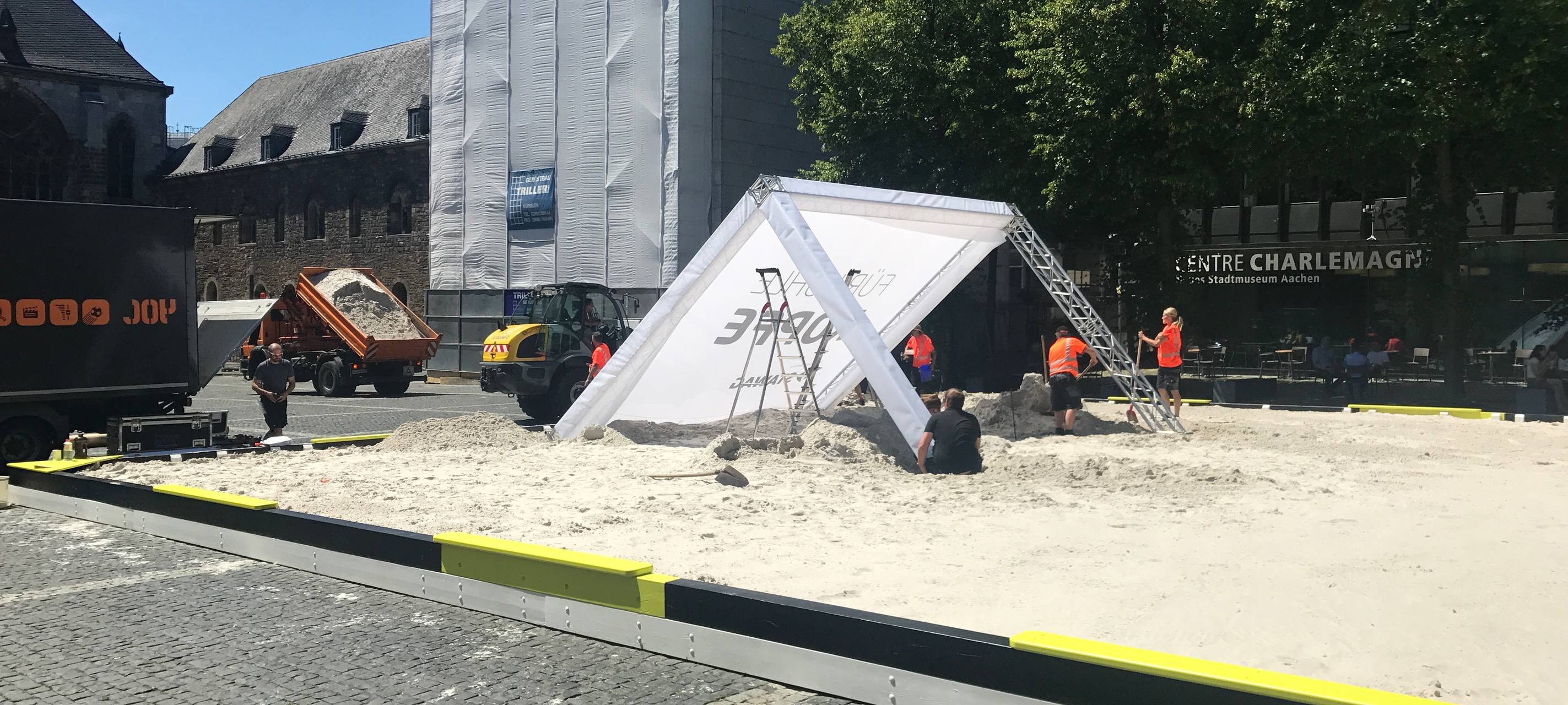 Archimedischer Sandkasten wieder da