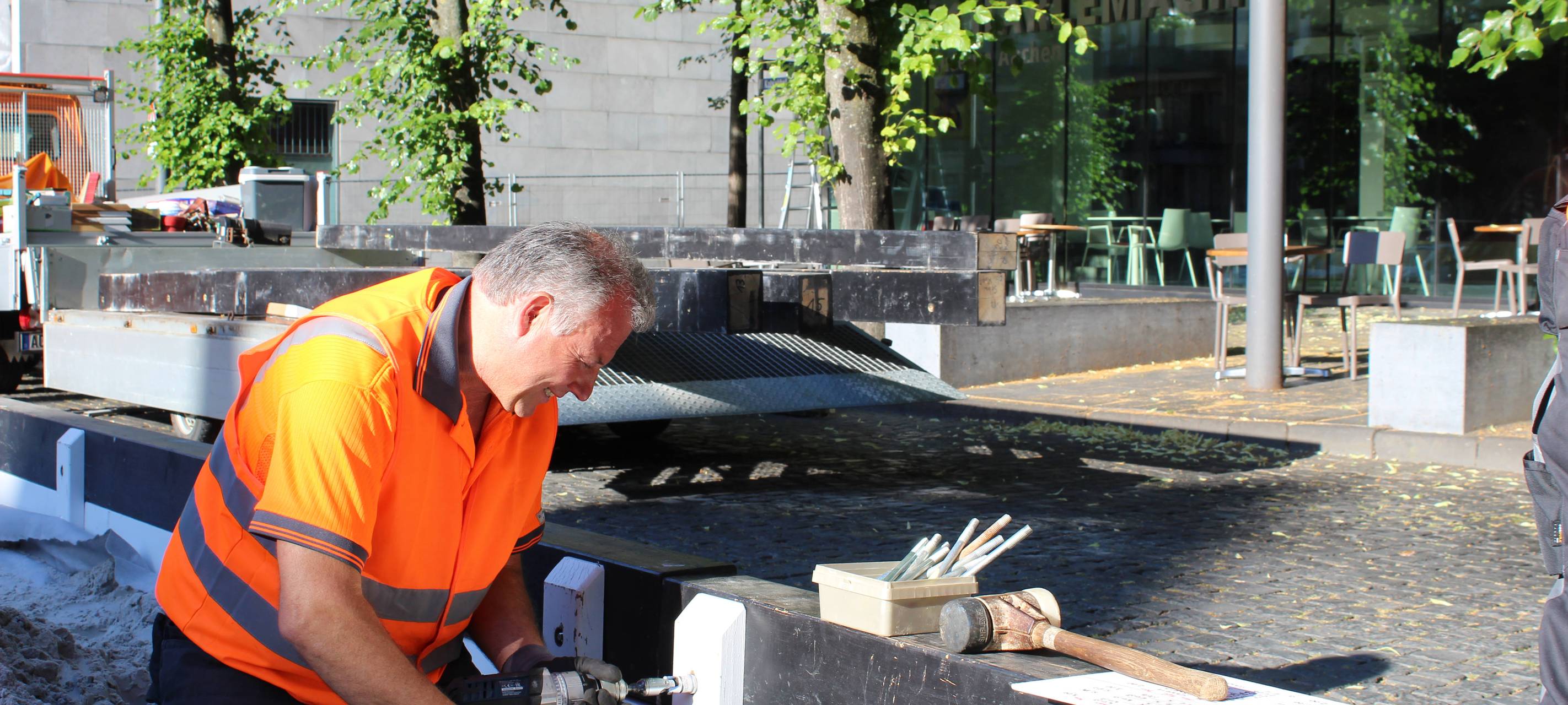 Archimedischer Sandkasten wieder da